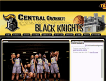 Tablet Screenshot of centralgwinnettbasketball.com